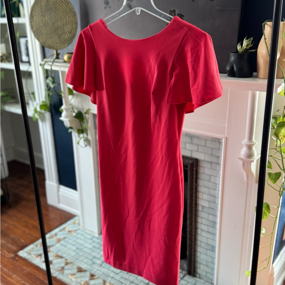 Calvin Klein Vibrant pink Midi Dress